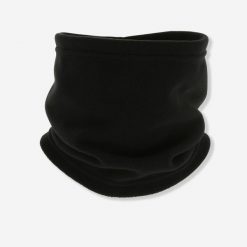 Komin narciarski dla dzieci Wedze Firstheat. Czarne szaliki dziecięce WED'ZE, z materiału, bez ramiączek. Za 12.99 zł.