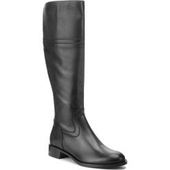 Oficerki SOLO FEMME - 33926-02-883/000-01-00 Czarny. Czarne kozaki damskie Solo Femme, ze skóry ekologicznej, bez obcasa, na obcasie. W wyprzedaży za 369.00 zł.