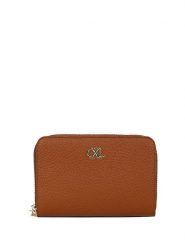CXL by Christian Lacroix Skórzany portfel "Tuilerie" w kolorze jasnobrązowym - 12 x 10 cm rozmiar: onesize. Brązowe portfele damskie CXL by Christian Lacroix, bez wzorów, z materiału. Za 162.11 zł.