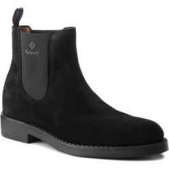 Sztyblety GANT - Oscar 17653903 Black G00. Czarne sztyblety męskie Gant, z materiału, bez zapięcia. W wyprzedaży za 369.00 zł.