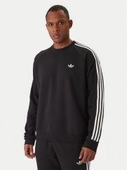 Adidas Bluza 3-Stripes KE3550 Czarny Regular Fit. Czarne bluzy bez kaptura męskie Adidas, m, z bawełny. Za 279.99 zł.