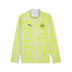 Męska bluza przedmeczowa z zamkiem 1/4 Borussia Dortmund PUMA. Szare bluzy bez kaptura męskie Puma, m. Za 339.00 zł.