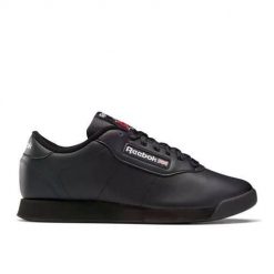 Buty do chodzenia damskie Reebok Princess. Czarne buty sportowe na co dzień damskie Reebok, bez wzorów, z materiału, trekkingowe, Reebok Princess. Za 289.00 zł.