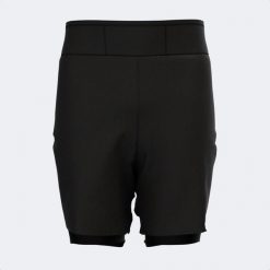 Spodenki do biegania męskie Joma Explorer. Czarne szorty męskie Joma, bez kołnierzyka. Za 179.99 zł.