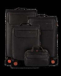 Zestaw 3 walizek TERN + torba podręczna Wings BLACK. Czarne torebki klasyczne damskie Wings, bez wzorów, z materiału, duże, bez dodatków. Za 899.90 zł.