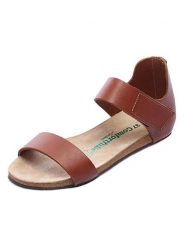 Comfortfusse Skórzane sandały w kolorze jasnobrązowym rozmiar: 37. Brązowe sandały damskie Comfortfusse, bez wzorów, bez obcasa. Za 217.99 zł.