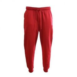 Spodnie sportowe męskie Nike FJ7779687. Czerwone spodnie sportowe męskie Nike, z dresówki. Za 349.99 zł.