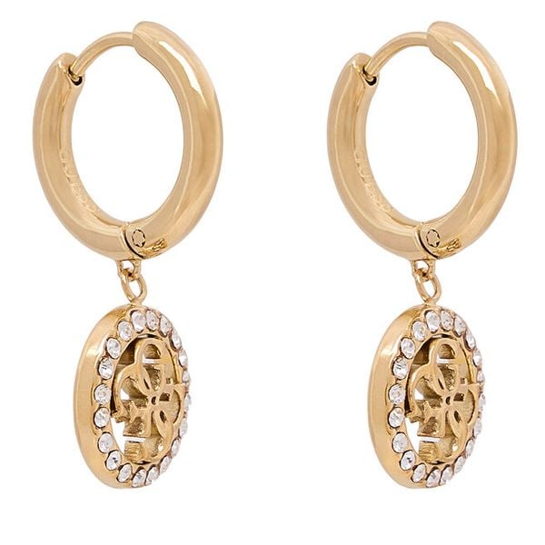 Kolczyki Guess. Żółte kolczyki damskie Guess, złote. Za 249.99 zł.