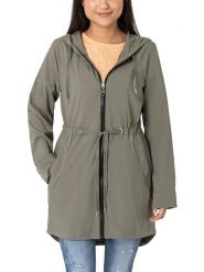Timezone Parka w kolorze khaki rozmiar: M. Brązowe parki damskie Timezone, m, bez wzorów. Za 140.53 zł.