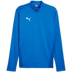 Bluza męska Puma TeamGoal Training 1/4 Zip Top niebieska 658629 02. Niebieskie bluzy bez kaptura męskie Puma, m. Za 159.00 zł.