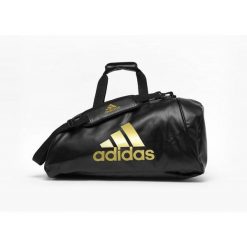 Torba sportowa 2 w 1 adidas PU. Czarne torby męskie na ramię Adidas, bez wzorów, na ramię. Za 422.50 zł.