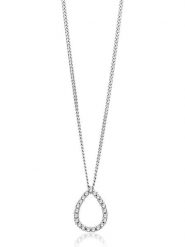 Diamant Exquis Złoty naszyjnik z diamentami - dł. 45 cm rozmiar: onesize. Szare naszyjniki damskie Diamant Exquis, złote. Za 1,935.99 zł.