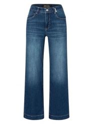 MAC Dżinsy "Dream Wide" - Comfort fit - w kolorze niebieskim rozmiar: 34/L32. Niebieskie jeansy damskie MAC, z podwyższonym stanem. Za 281.10 zł.