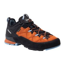 Buty podejściowe męskie AKU M'S ROCK DFS GTX. Brązowe buty trekkingowe męskie Aku, z materiału, bez zapięcia, trekkingowe. Za 954.00 zł.