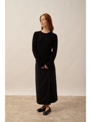 Just Cashmere Kaszmirowy sweter "Nadia" w kolorze czarnym rozmiar: L. Czarne swetry klasyczne damskie Just Cashmere, l, z kaszmiru, bez kołnierzyka. Za 717.99 zł.