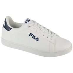 Buty Fila Courtbay Linear FFM0401-13037 białe. Białe buty sportowe na co dzień męskie z gumy, bez zapięcia. Za 297.54 zł.