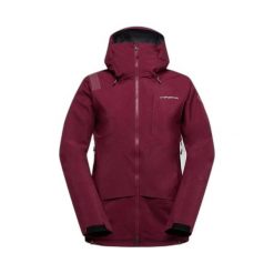 Damska kurtka wodoodporna La Sportiva Sender GTX Performance. Brązowe kurtki damskie La Sportiva, l, bez wzorów, z gore-texu, bez kaptura. Za 2,735.55 zł.