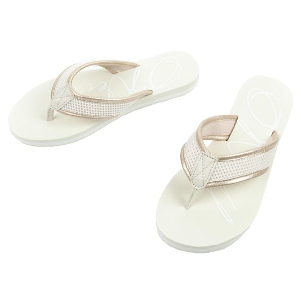 Buty klapki japonki damskie O'neill Jacky Flipflop. Brązowe klapki damskie O'neill, bez wzorów, z materiału, bez obcasa. Za 99.00 zł.