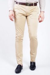 Spodnie Armani Jeans. Spodnie materiałowe męskie Armani Jeans, bez wzorów, z jeansu. W wyprzedaży za 149.80 zł.
