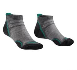 Skarpety do trekkingu Bridgedale Ultra Light T2 Merino Performance Low. Szare skarpetki damskie Bridgedale, bez wzorów, z materiału. Za 68.15 zł.