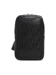 KARL LAGERFELD Saszetka A3M30179 Czarny. Czarne saszetki męskie Karl Lagerfeld, ze skóry. Za 599.99 zł.