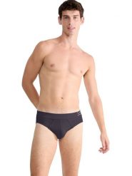Sloggi Slipy "SLG" w kolorze czarnym rozmiar: L. Czarne slipki męskie Sloggi, bez wzorów. Za 39.68 zł.