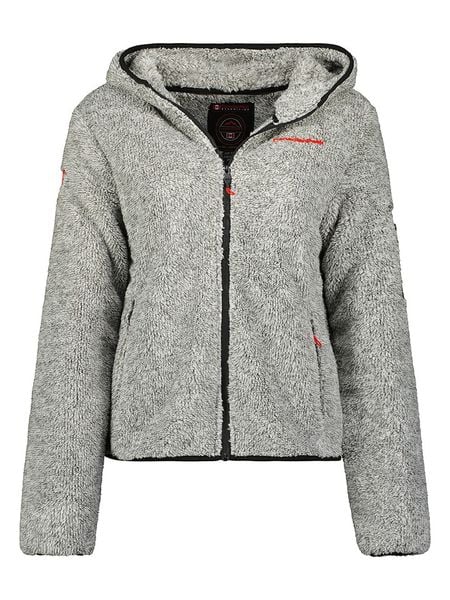 Canadian Peak Kurtka polarowa "Ulebeak" w kolorze szarym rozmiar: XL. Szare kurtki damskie Canadian Peak, xl, bez wzorów, z polaru, bez kaptura. Za 109.26 zł.