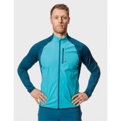 Bluza trekkingowa męska Halti Tracks X-Stretch. Niebieskie bluzy bez kaptura męskie Halti, l. Za 794.99 zł.