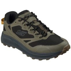 Buty sportowe męskie Skechers Ridgestar-lion Creek. Zielone buty trekkingowe męskie Skechers, z materiału, bez zapięcia, na fitness i siłownię. Za 419.00 zł.