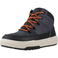 Buty GEOX J BUNSHEE BOY B ABX Niebieski. Niebieskie buty fitness męskie Geox, na fitness i siłownię. Za 297.99 zł.
