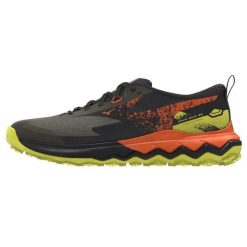 Buty trailowe Mizuno Wave Ibuki 5. Zielone obuwie do biegania damskie Mizuno, mizuno wave. Za 339.99 zł.