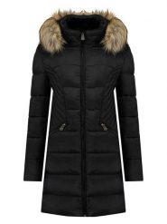 Canadian Peak Parka "Akapeak" w kolorze czarnym rozmiar: XL. Czarne parki damskie Canadian Peak, xl, bez wzorów. Za 263.53 zł.