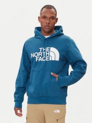 The North Face Bluza Easy NF0A89FF Niebieski Regular Fit. Niebieskie bluzy bez kaptura męskie The North Face, l, z syntetyku. Za 329.99 zł.