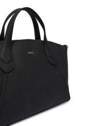 BOSS Torebka Lenah M 50563396 Czarny. Czarne torebki klasyczne damskie Boss, bez wzorów, ze skóry, bez dodatków. Za 1,449.00 zł.