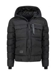 Geographical Norway Kurtka zimowa "Dosibalimo" w kolorze czarnym rozmiar: XL. Czarne kurtki męskie Geographical Norway, na zimę, xl, bez wzorów, bez kaptura. Za 206.42 zł.