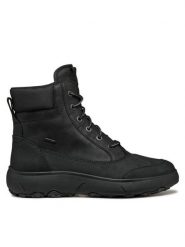 Geox Kozaki U Nebula + Grip B Ab U46HFC 0FFBC C9999 Czarny. Czarne buty zimowe męskie Geox, ze skóry, bez zapięcia. Za 719.99 zł.
