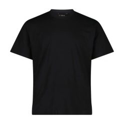T-shirt z bawełny organicznej CMP. Niebieskie t-shirty męskie CMP, l, bez wzorów, z bawełny, bez kołnierzyka. Za 150.00 zł.