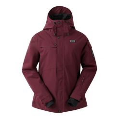 Damska Kurtka Narciarska. Fioletowe kurtki narciarskie i snowboardowe damskie Dare 2b, bez wzorów, bez kaptura, narciarskie. Za 499.99 zł.