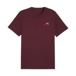 Koszulka z małym logo Puma N° 1 Essentials. Czerwone t-shirty sportowe męskie Puma, l, bez ramiączek, do biegania. W wyprzedaży za 94.00 zł.