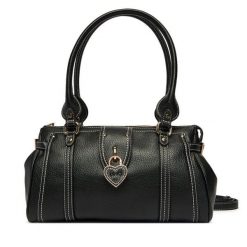 Torebka Liu Jo. Czarne torebki klasyczne damskie Liu Jo, bez wzorów, bez dodatków. Za 679.99 zł.