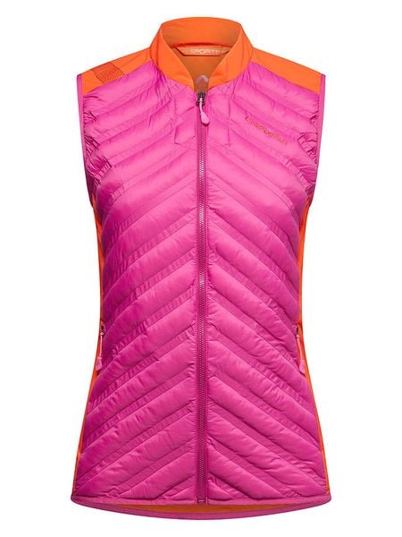 LA SPORTIVA Kamizelka funkcyjna "Alya" w kolorze różowo-pomarańczowym rozmiar: S. Pomarańczowe kamizelki damskie La Sportiva, s. Za 375.95 zł.