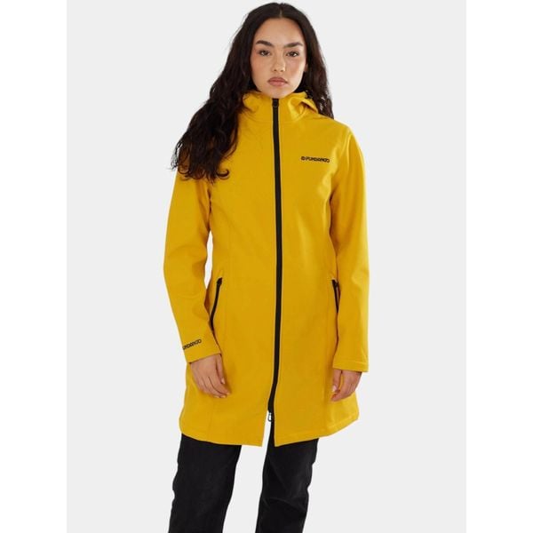 Kurtka Softshell Damska Fundango Wichita. Żółte kurtki softshell damskie Fundango, bez wzorów, z softshellu, bez kaptura. W wyprzedaży za 379.00 zł.