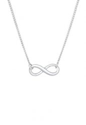 Elli Damski wisior nieskończoności symbol wieczności w srebrze próby 925 Sterling Silver Naszyjniki 1 ct. Szare naszyjniki damskie Elli, srebrne. Za 248.99 zł.