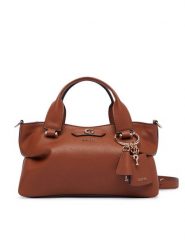 Guess Torebka Suzy Mini HWBG23 22760 Brązowy. Brązowe torebki klasyczne damskie Guess, z aplikacjami, ze skóry, bez dodatków. Za 544.99 zł.