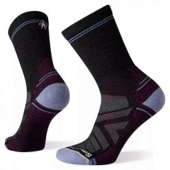 Skarpety Trekkingowe Damskie Smartwool Hike Light Cushion Crew Socks. Czarne skarpetki damskie Smartwool, bez wzorów, z wełny. Za 86.99 zł.