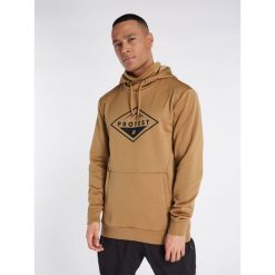 Bluza techniczna męska z kapturem Protest Prtissyk. Brązowe bluzy z kapturem męskie Protest, m. W wyprzedaży za 277.49 zł.