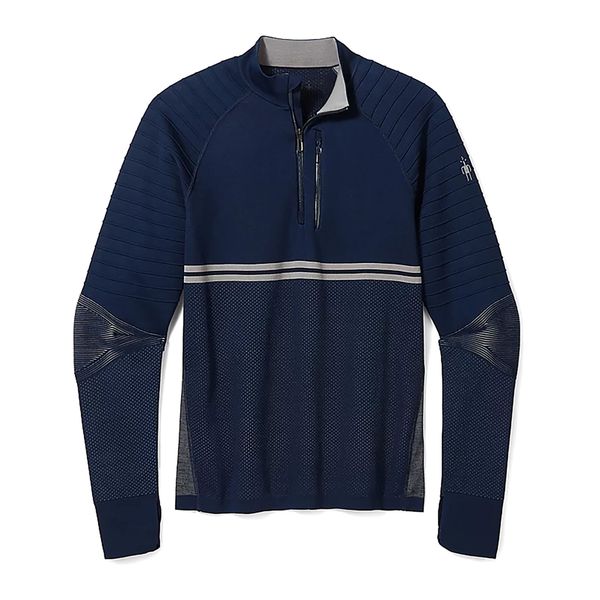 Bluza termoaktywna męska Smartwool Intraknit Merino Tech 1/4 Zip. Niebieskie bluzy bez kaptura męskie Smartwool, m. Za 459.99 zł.
