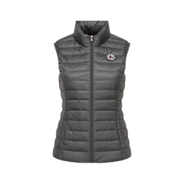 Damska kurtka bez rękawów JOTT Seda. Brązowe kurtki damskie jott, na zimę, bez wzorów, z puchu, bez kaptura. Za 320.99 zł.