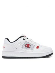 Champion Sneakersy Rebound Summerize B Gs Low Cut Shoe S32876-CHA-WW005 Biały. Białe buty sportowe chłopięce CHAMPION, ze skóry, bez zapięcia. Za 149.99 zł.