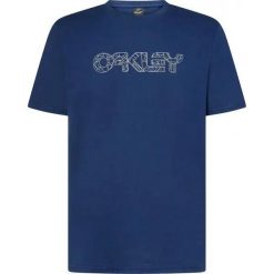 Koszulka Oakley Wire B1B. Czerwone t-shirty damskie Oakley, l, bez wzorów, z materiału, bez kołnierzyka. Za 119.00 zł.